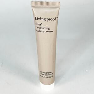 Living Proof Frizz Nourishing Styling Cream Styling Cream Travel 1 oz 30ml New